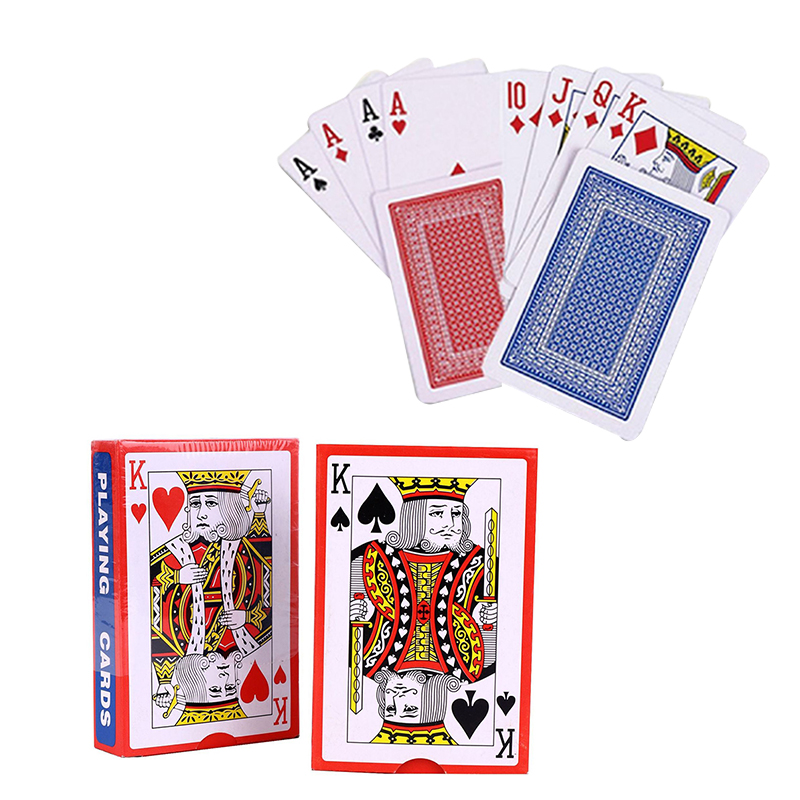 Party Games Using Cards - 54 kartki/zestaw 56x86 milimetrów Szare Kartki