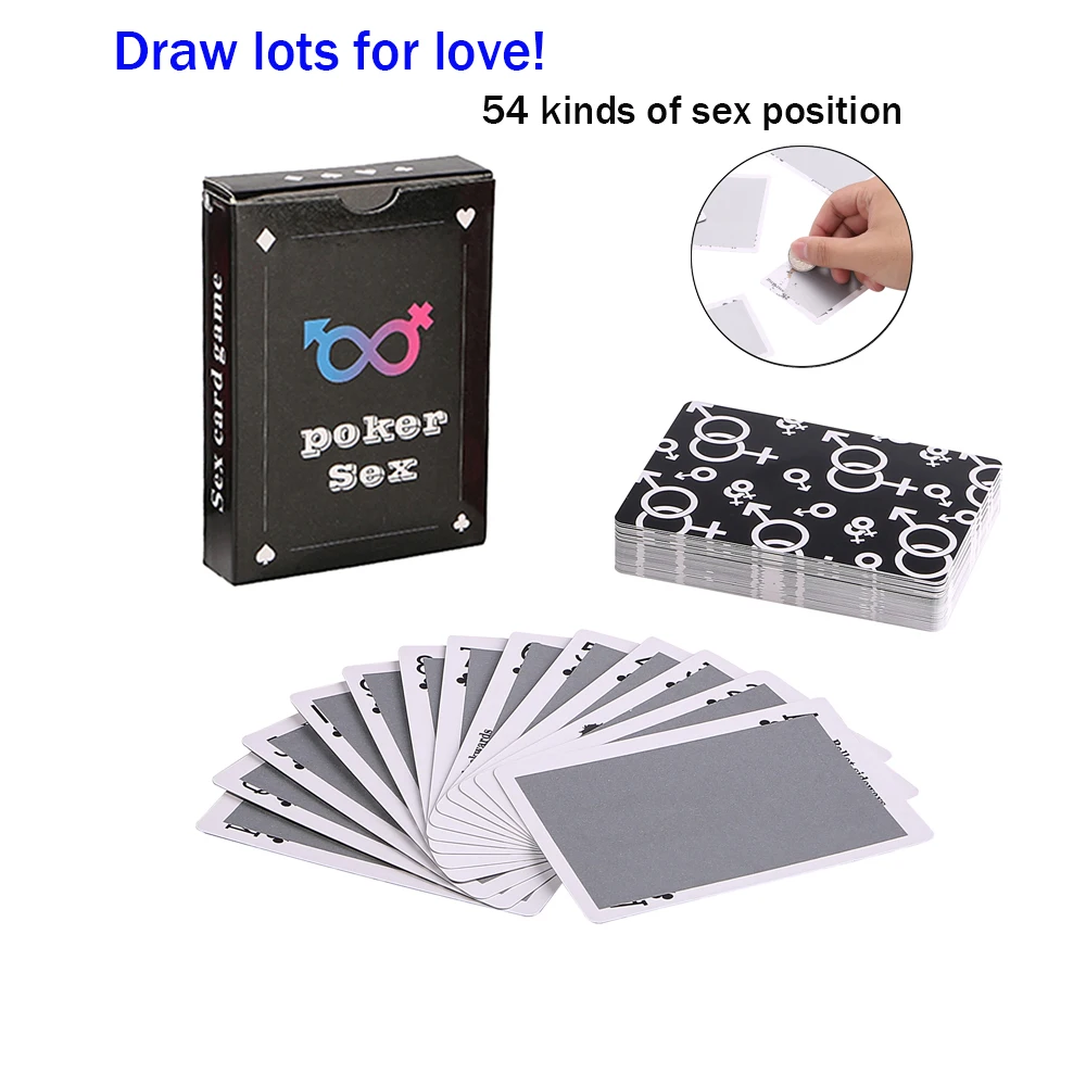 Party Games Bachelorette - Gra karciana 54 rodzaje pozycji seksualnych