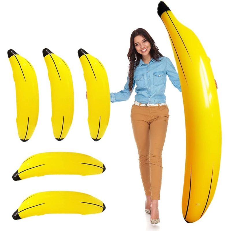 Party Games Bachelorette - 1pc nadmuchiwany banan 60cm/180cm fałszywy banan