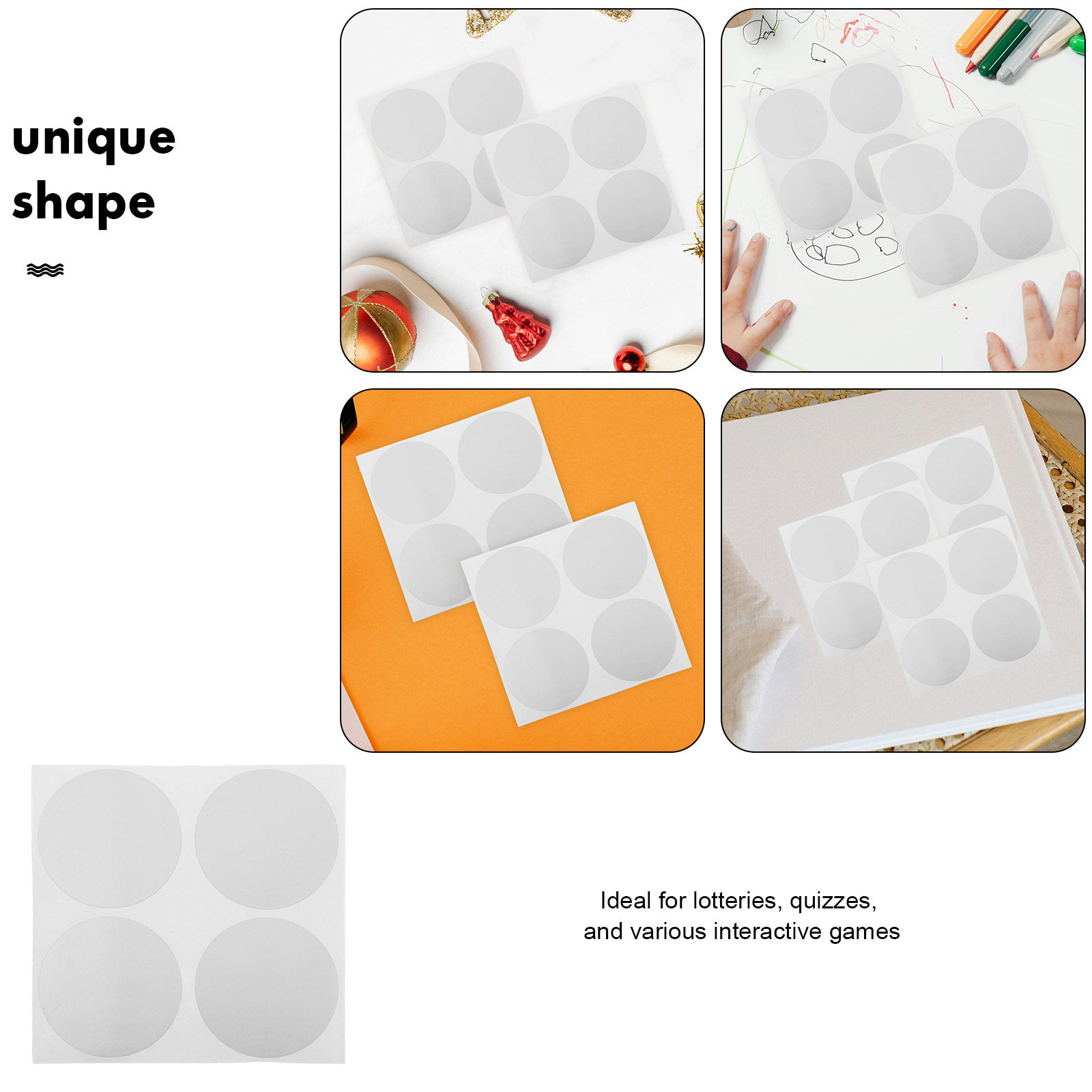50 sztuk naklejek do samodziel – Party Games Using Cards recenzja i cena