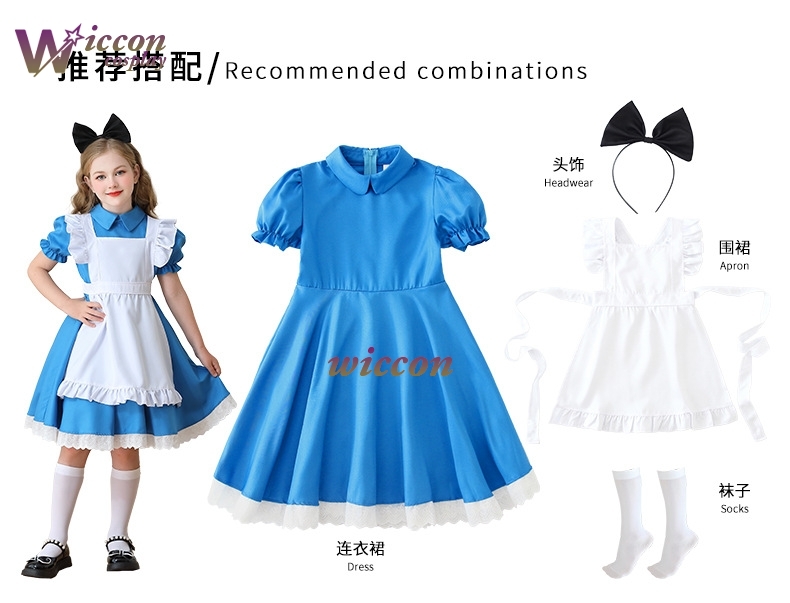 Ynot Dziecięca Sukienka Kostiu – Party Games Alice In Wonderland recenzja i cena