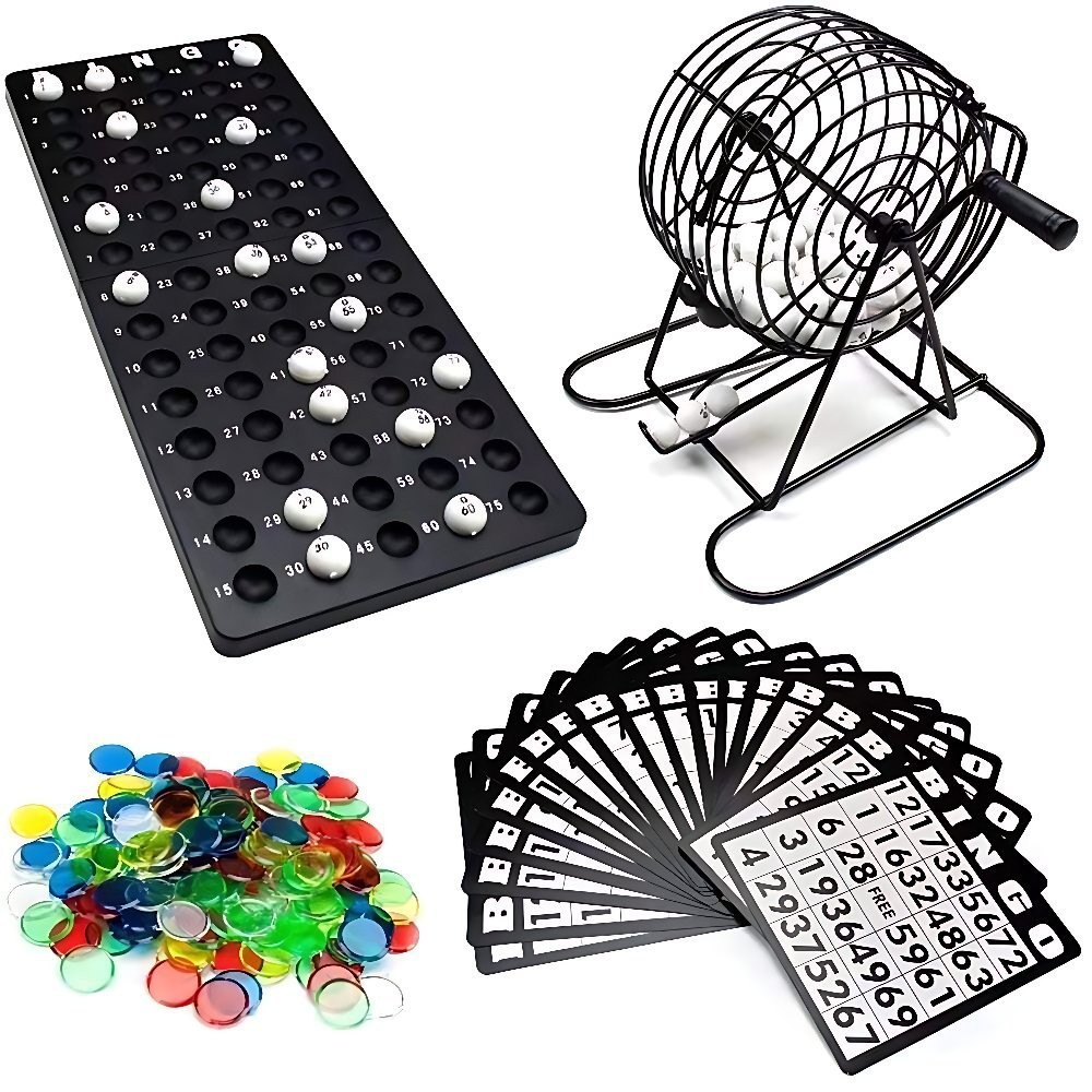 Zestaw do gry w Bingo ze stalo – Party Games For Adults Large Group recenzja i cena