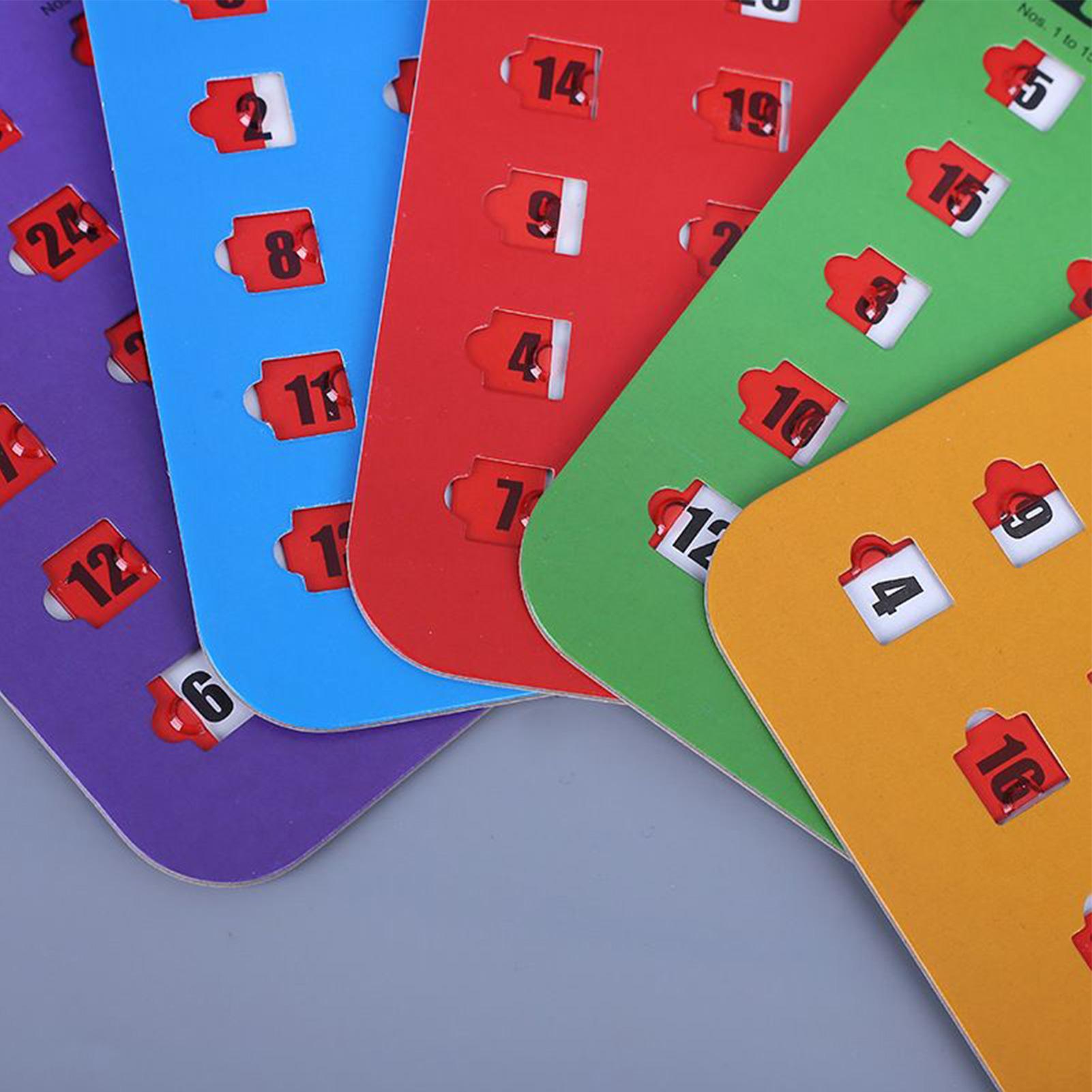 5 szt. Karty do gry Bingo z pr – Party Games School recenzja i cena