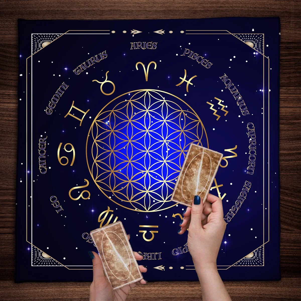 Koło zodiaku Tarot Obrus Manda – Zodiac Party Games recenzja i cena