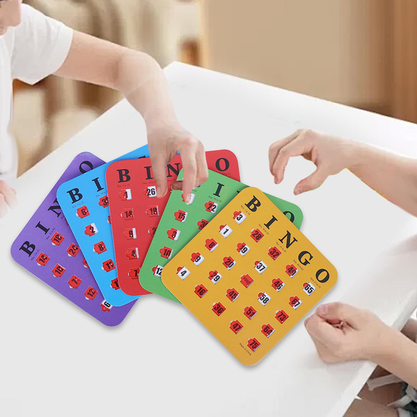 5 sztuk kart bingo z dużym czc – Party Games For Adults Large Group recenzja i cena