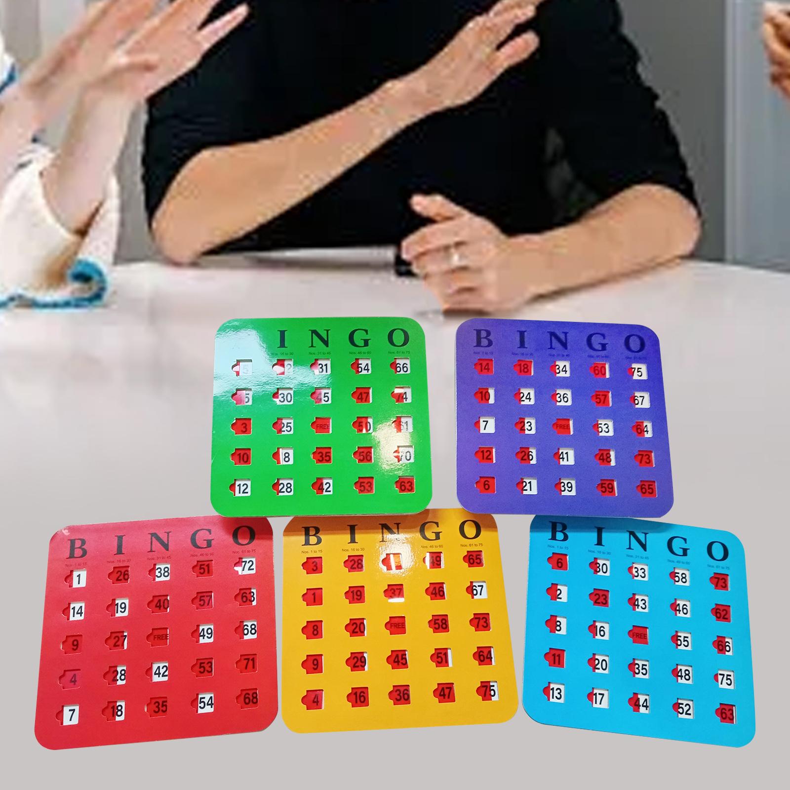 5 sztuk kart bingo z dużym czc – Party Games For Adults Large Group recenzja i cena