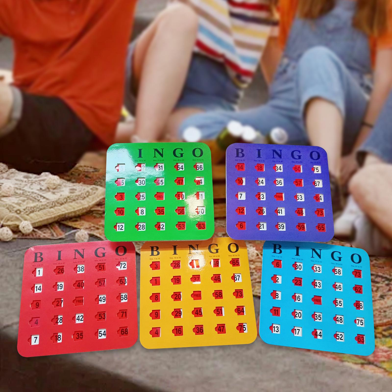 5 sztuk kart bingo z dużym czc – Party Games For Adults Large Group recenzja i cena