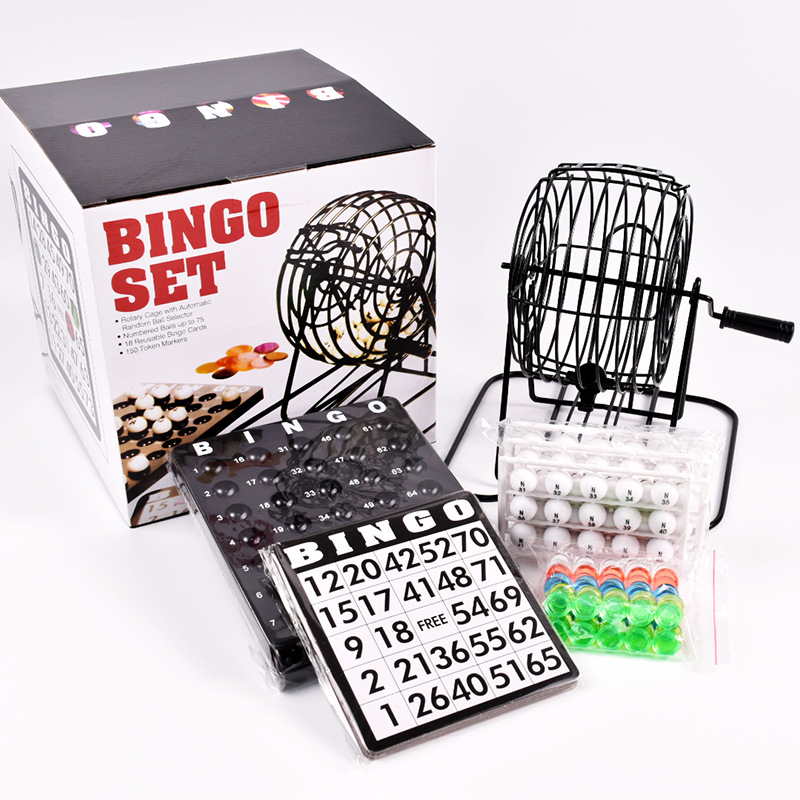 Automat do bingo, stalowa klat – Party Games For Adults Large Group recenzja i cena