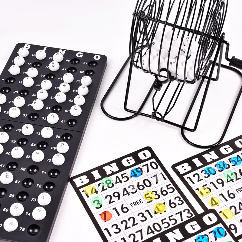 Automat do bingo, stalowa klat – Party Games For Adults Large Group recenzja i cena