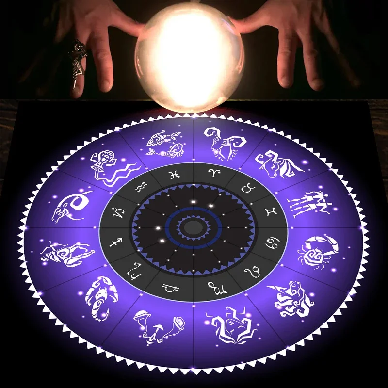 Mata do tarota fioletowa z mot – Zodiac Party Games recenzja i cena