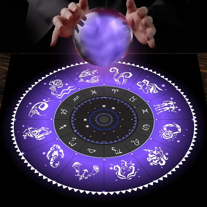 Mata do tarota fioletowa z mot – Zodiac Party Games recenzja i cena