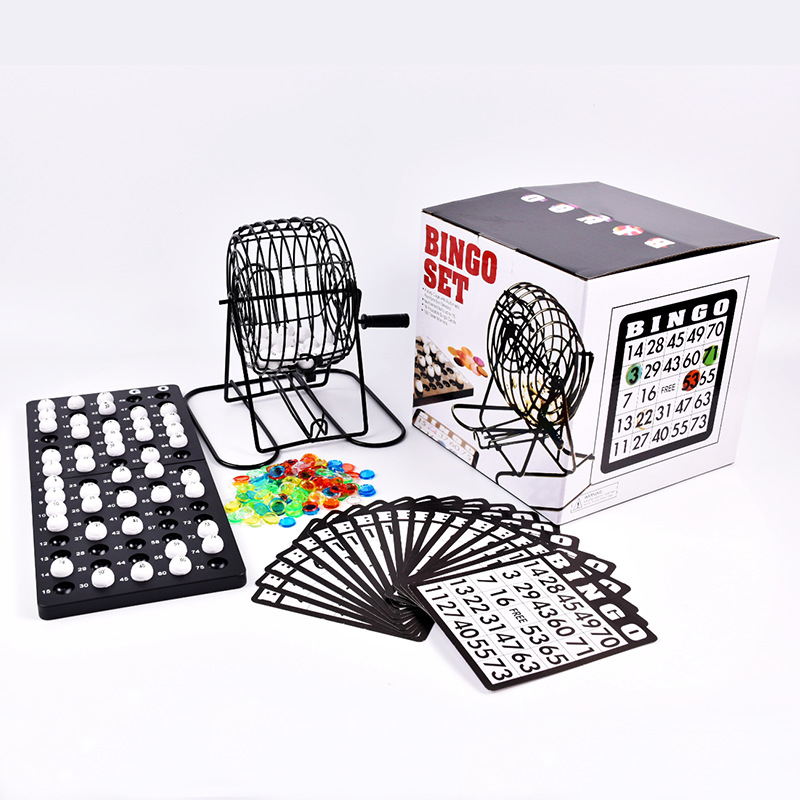 Automat do bingo, stalowa klat – Party Games For Adults Large Group recenzja i cena
