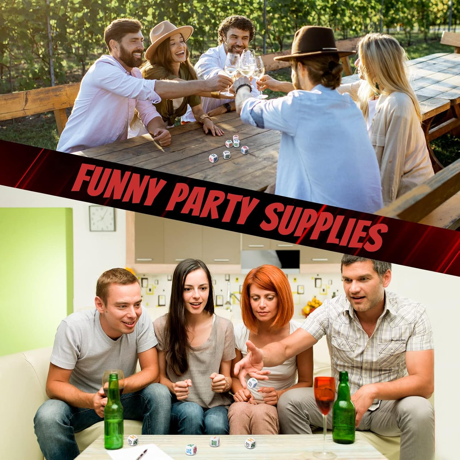 6-częściowy zestaw do gry w ko – Party Games Bachelorette recenzja i cena