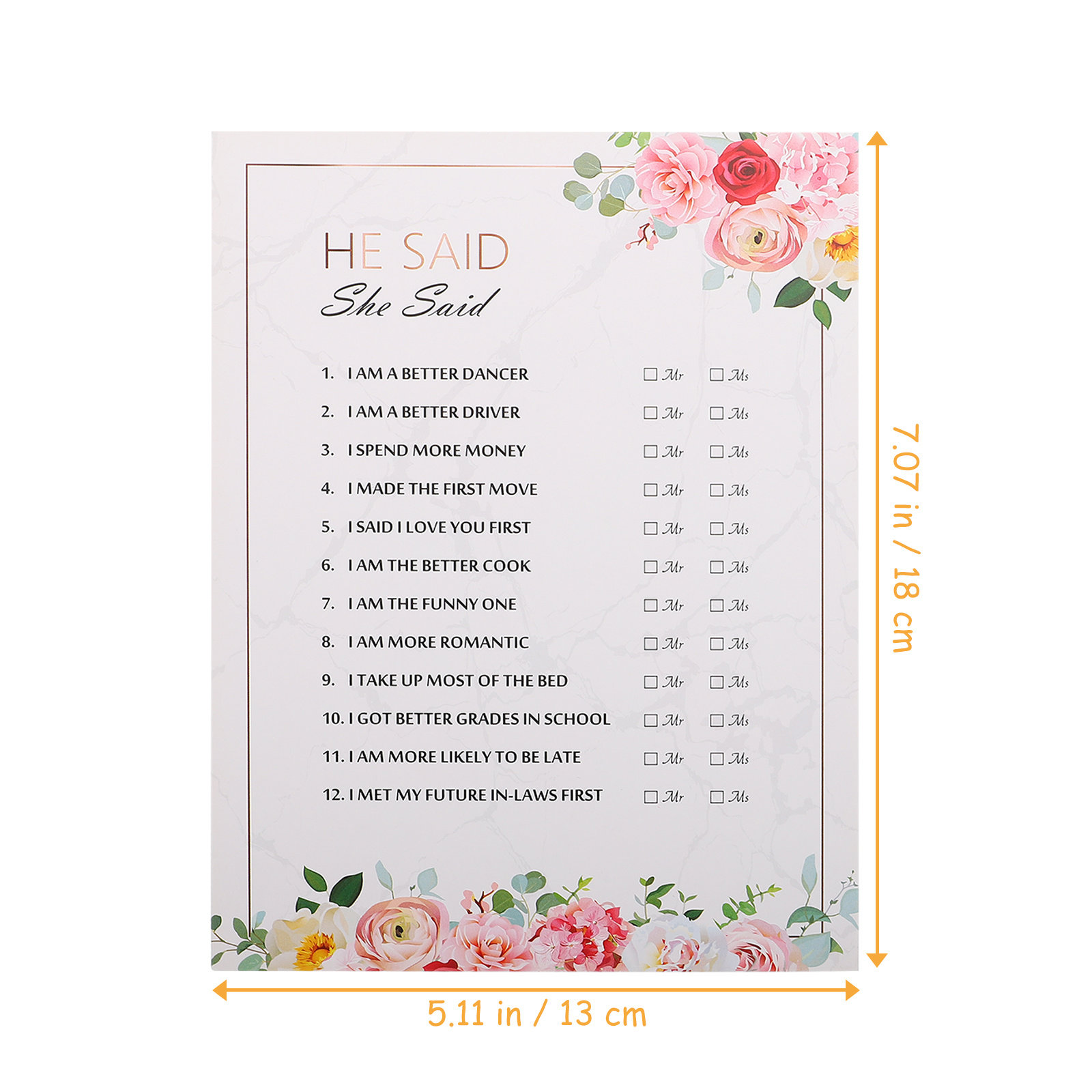 20 sztuk kart z pytaniami – un – Party Games Bachelorette recenzja i cena