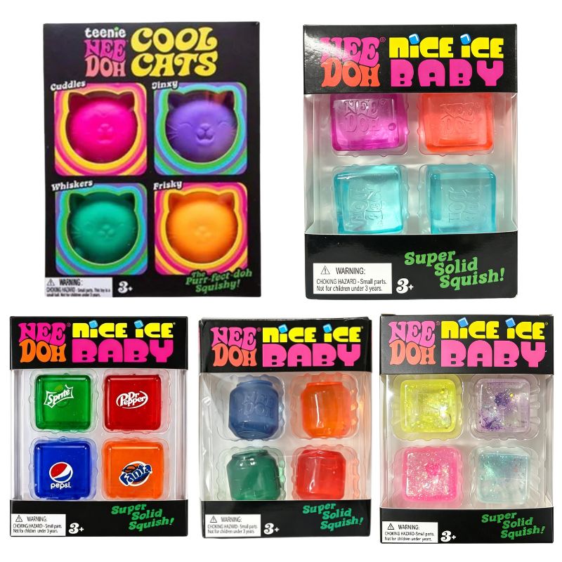 Mini zestaw 4 sztuk Needoh Nic – Party Games Mini recenzja i cena